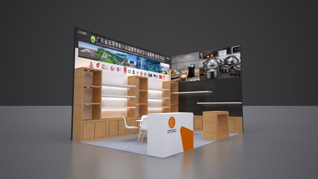 Gifts & Lifestyle Middle East DaLian Booth rendering