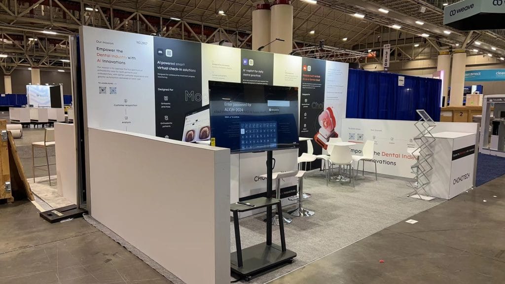 AAO Annual Session Coherz booth left view