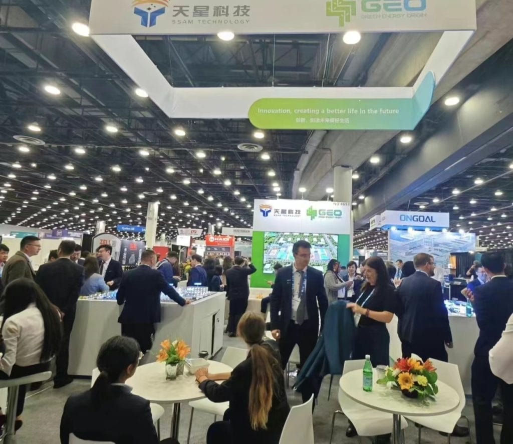 The Battery Show North America & EV Tech Expo SSAM | 天星科技 booth live