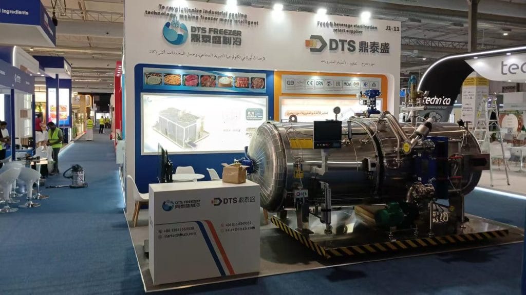 Saudi Food Show DTS Booth front view