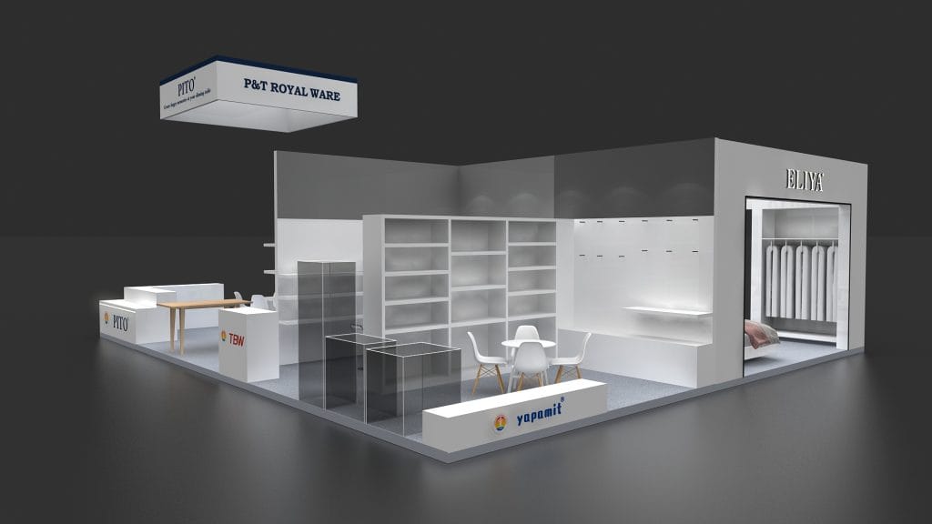 PIR Expo 2025 YAPAMIT Booth rendering