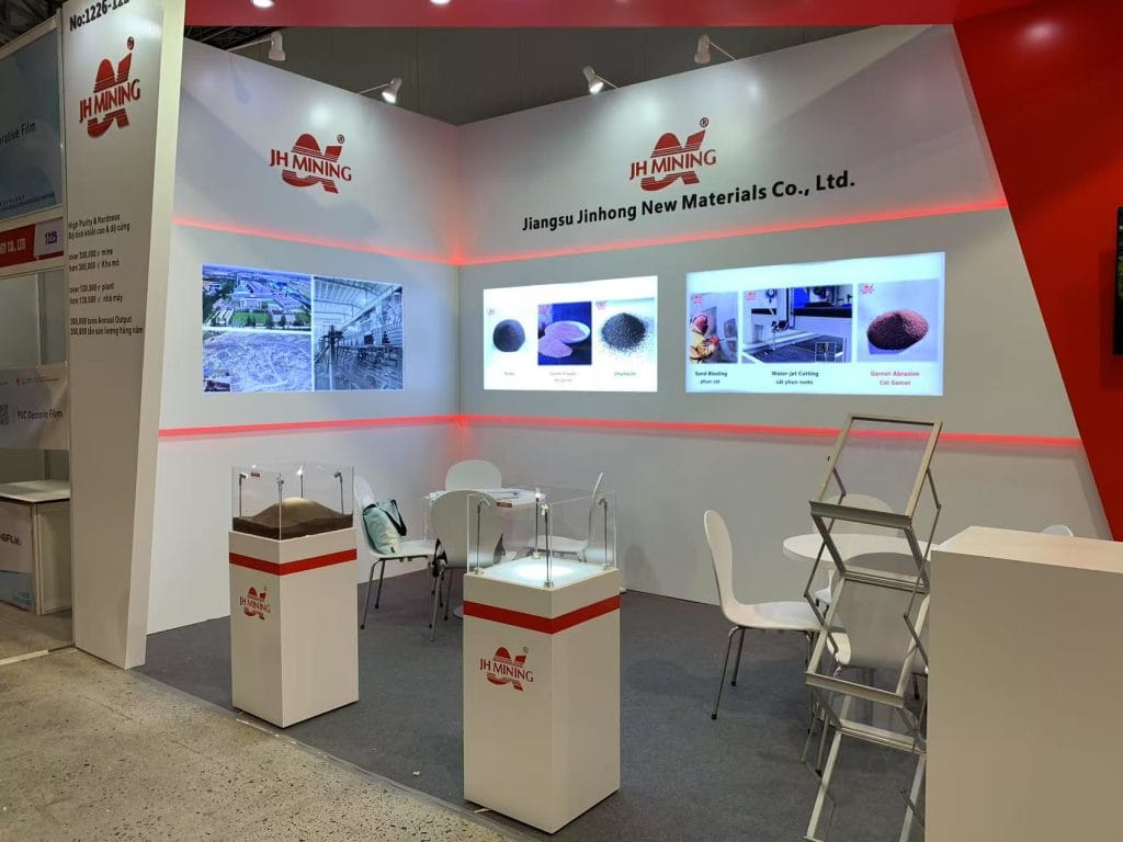 International Home & Kitchenwares Fair (Zuchex) JH Mining booth inside