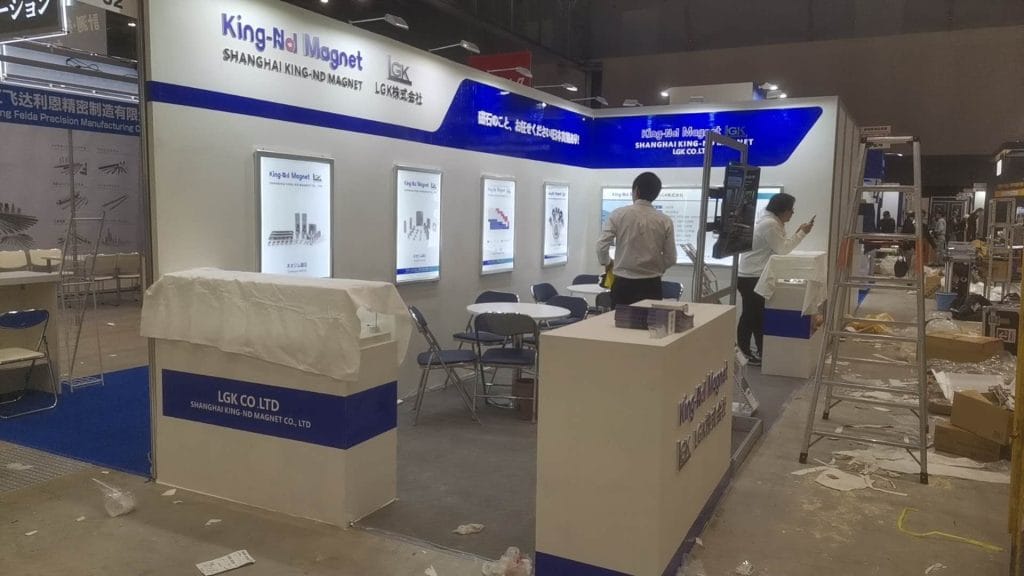 Manufacturing World Nagoya Kingnd Magnet Booth On-site