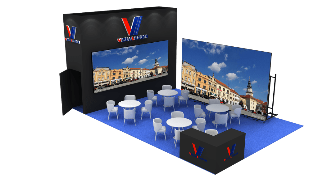 InfoComm VisualLeader booth rendering