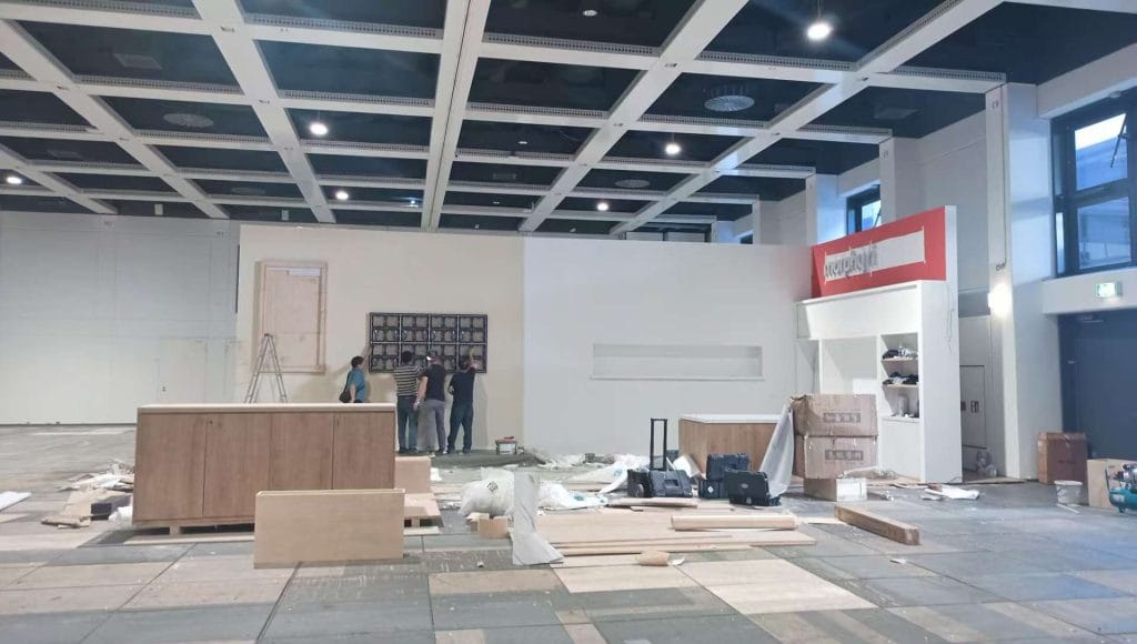 Moscow International Book Fair (MIBF) YinZu Booth on-site right-view