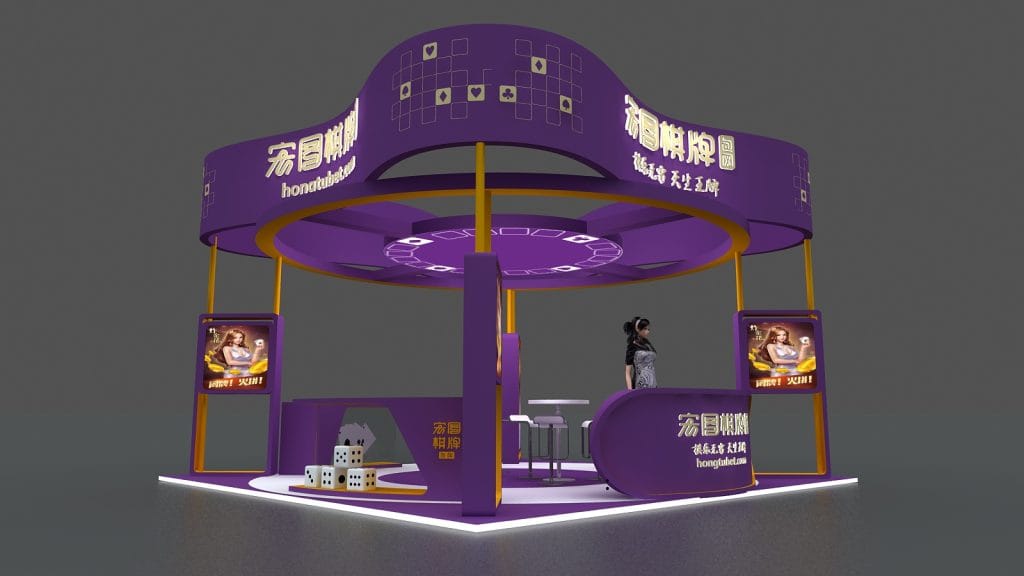 Phil‑Asian Gaming Expo booth rendering
