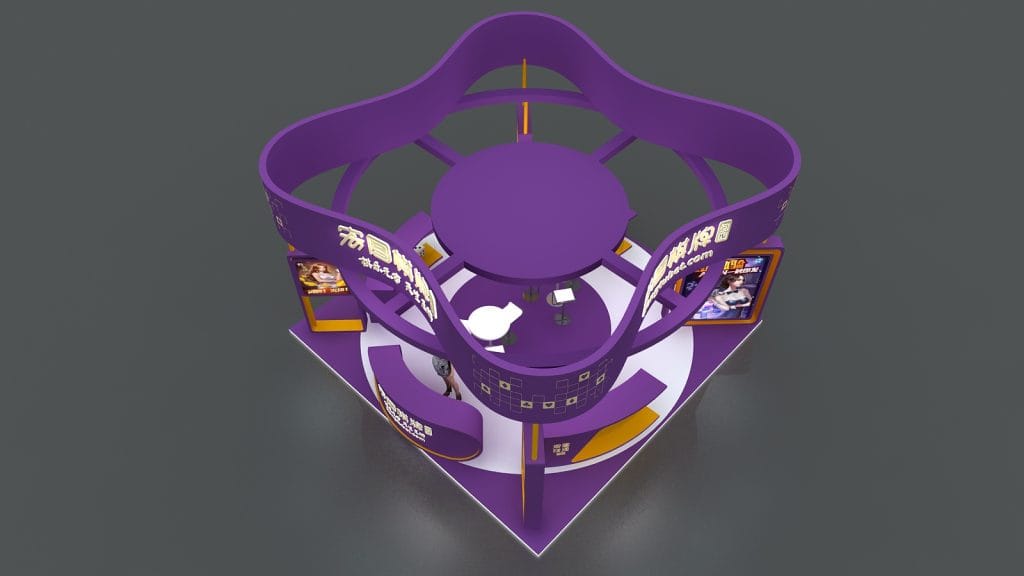 Phil‑Asian Gaming Expo booth rendering