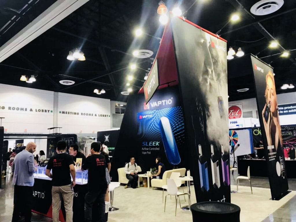 CES VAPTIO Booth