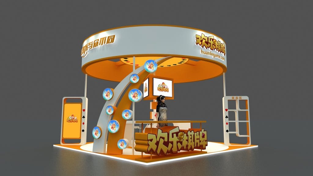Phil‑Asian Gaming Expo booth rendering