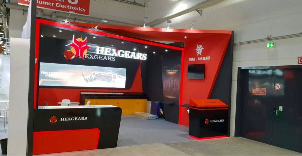 IFA Berlin Hexgears Booth left