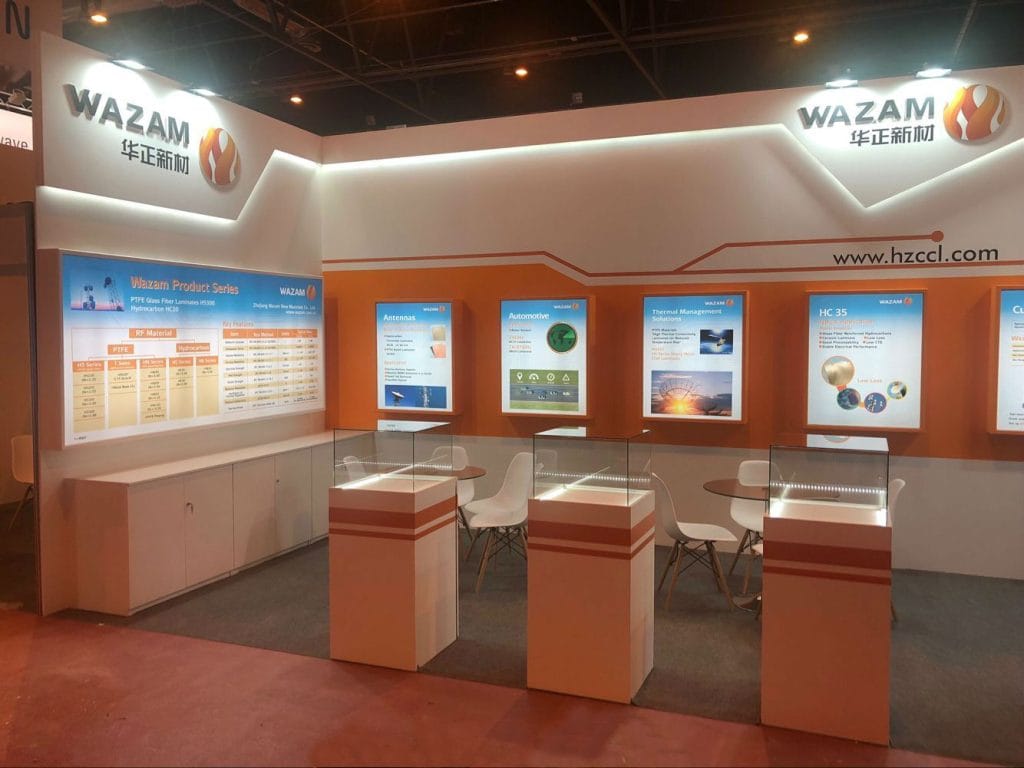 European Microwave Week (EuMW) Wazam booth