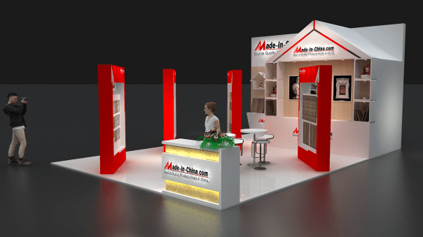 Coverings Made-in-China Booth rendering