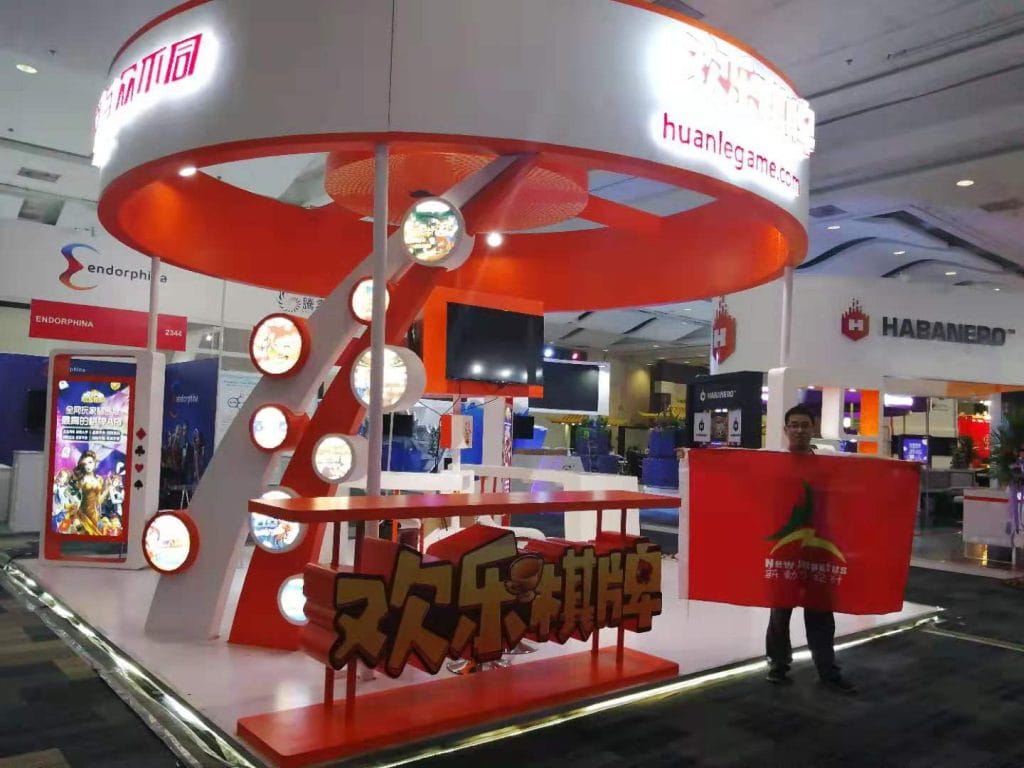 Phil‑Asian Gaming Expo booth