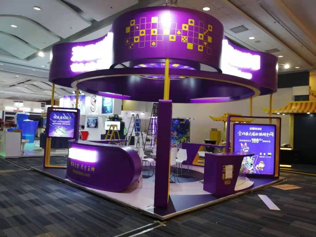Phil‑Asian Gaming Expo booth