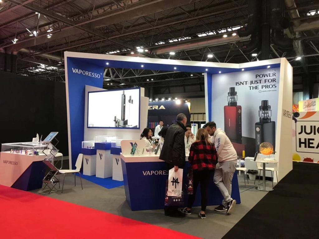 Vaper Expo UK Vaporesso Booth