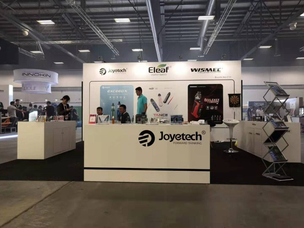 Oceania Vape Expo Joyetech Booth front