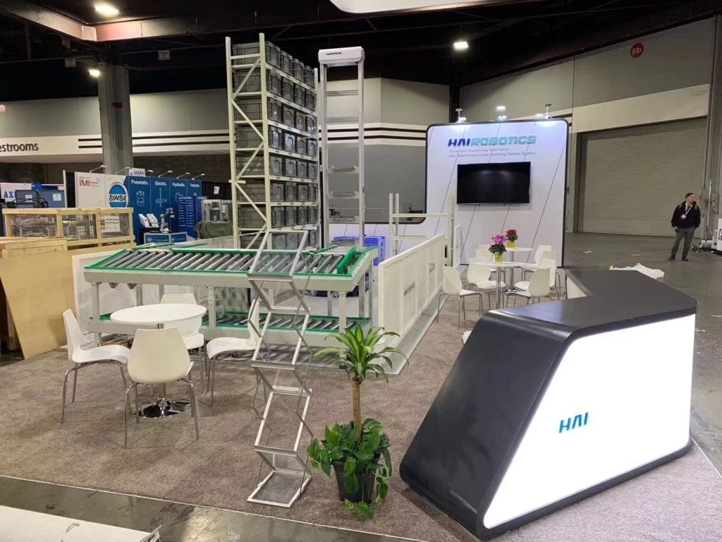 MODEX Hai Robotics Booth left