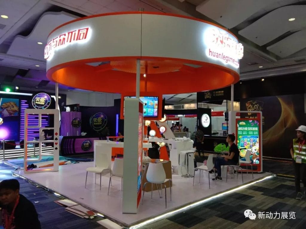 Phil‑Asian Gaming Expo booth