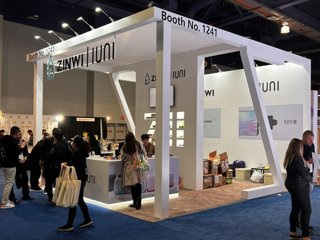 U.S. Tobacco & Vape Trade Show (TPE) Zinwi Booth