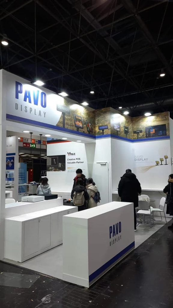 EuroShop PAVO Display Booth left