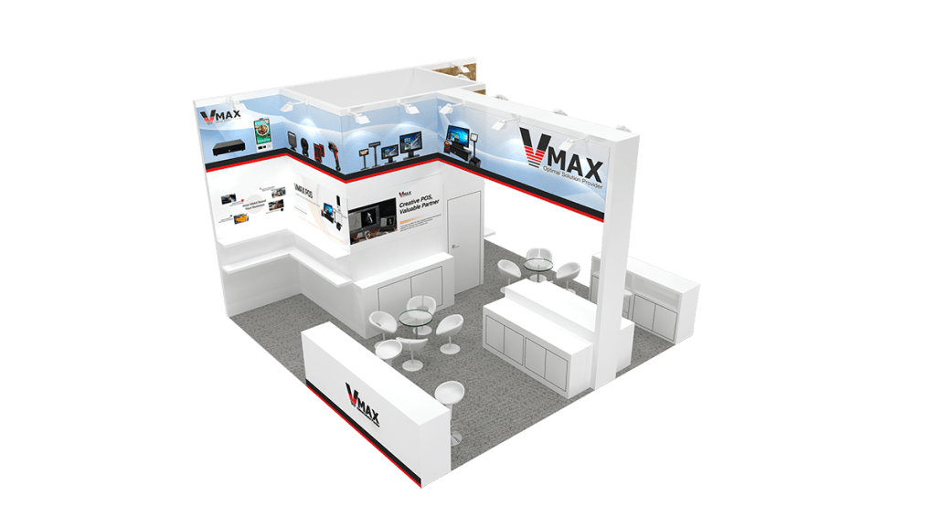 EuroShop PAVO Display Booth rendering