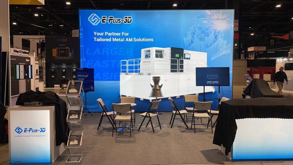 RAPID + TCT EPlus-3D Booth