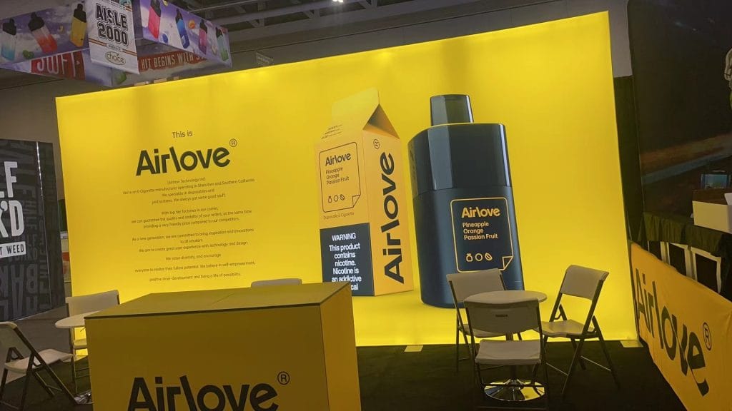 Alternative Products Expo 2023 AirLove Booth 02