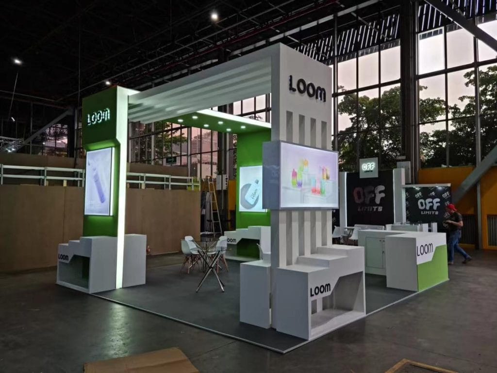 Alternative Products Expo / Alt Pro Expo LOOM Booth back view
