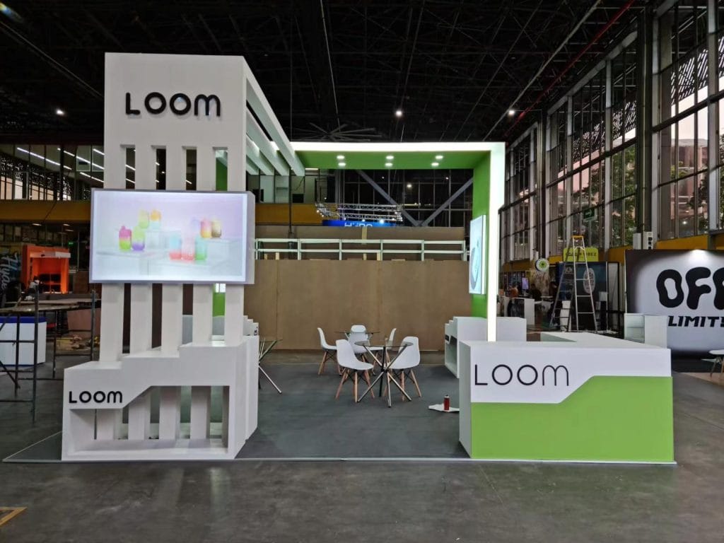 Alternative Products Expo / Alt Pro Expo LOOM Booth left view