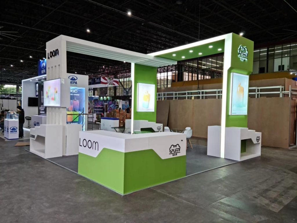 Alternative Products Expo / Alt Pro Expo LOOM Booth front view
