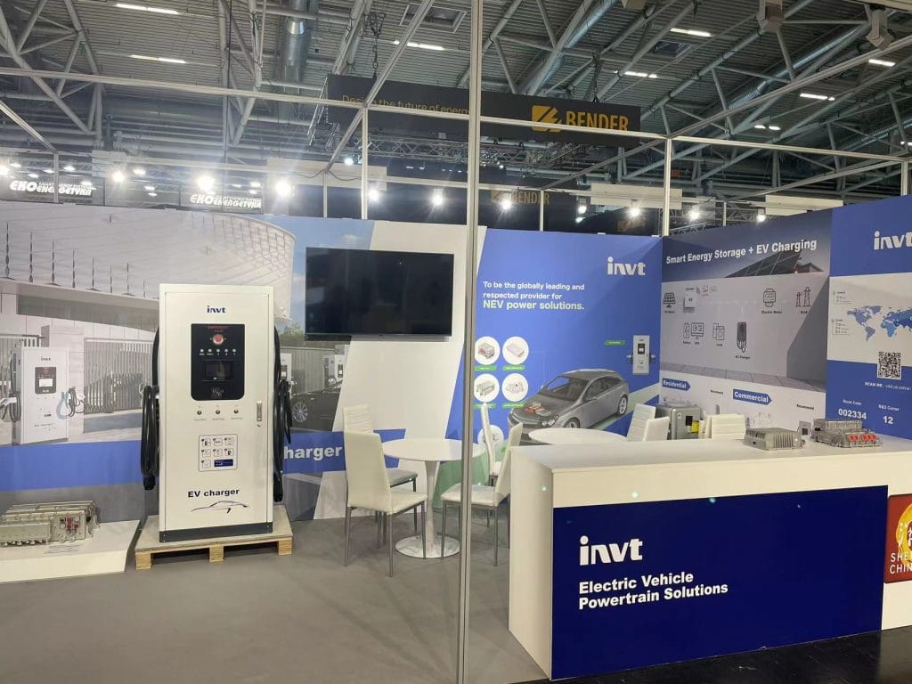 Power2Drive Europe 2023 INVT Booth