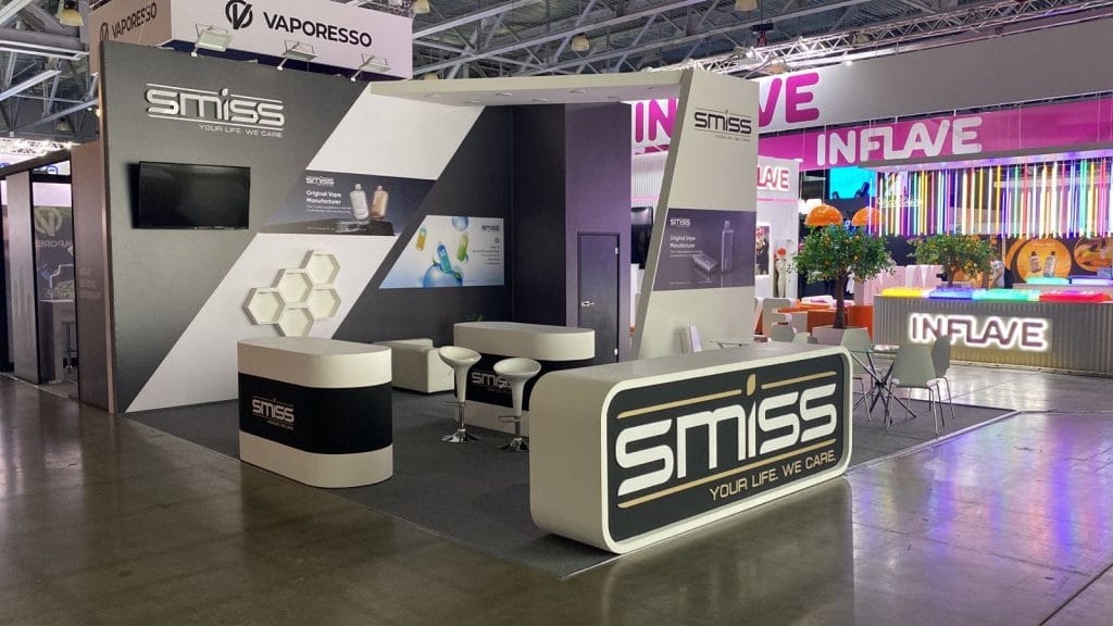 VAPE CLUB SHOW Smiss Booth