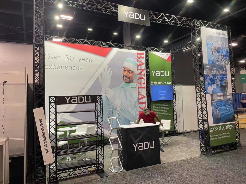Florida International Medical Expo (FIME) YADU Booth front