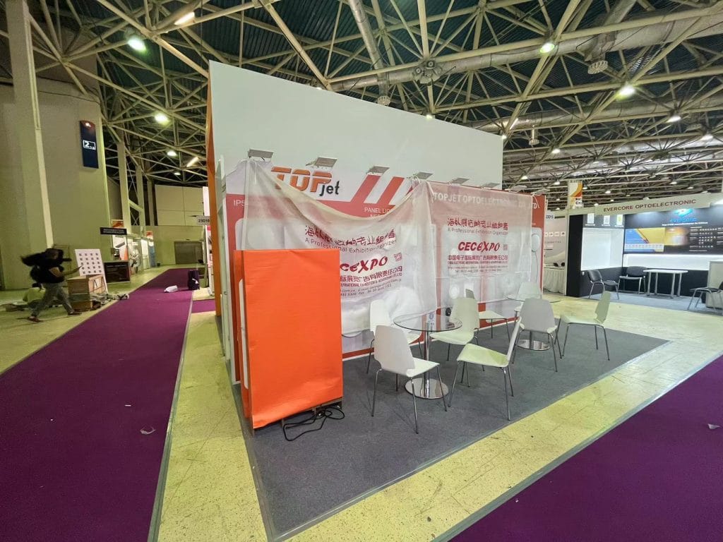 Interlight Russia | Intelligent Building Russia TOPjet Booth on-site