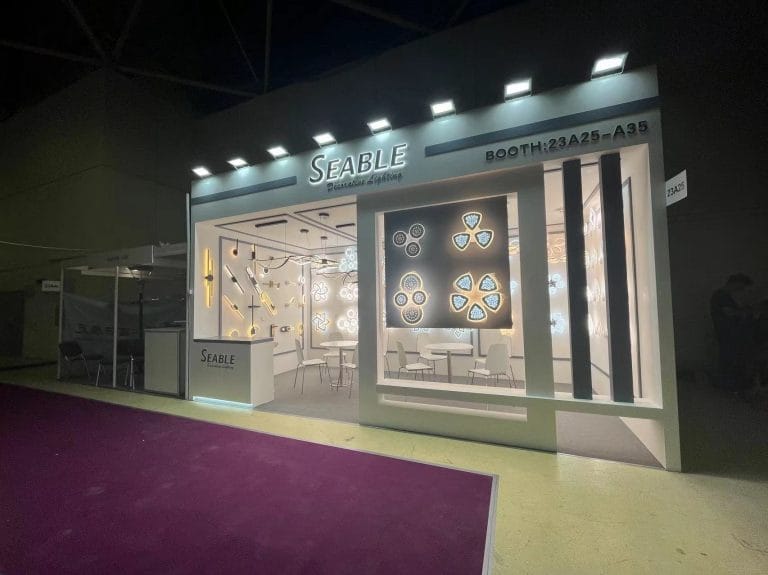 Interlight Russia | Intelligent Building Russia SEABLE Booth right view
