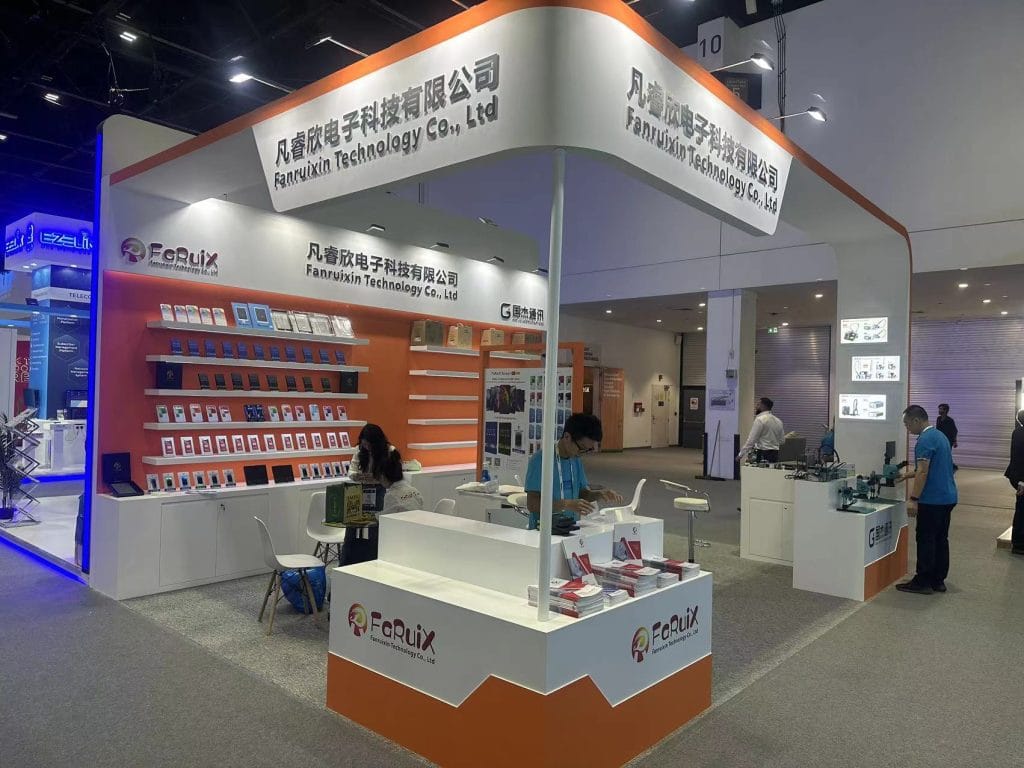 GITEX GLOBAL HK FANRUIXIN Booth left view