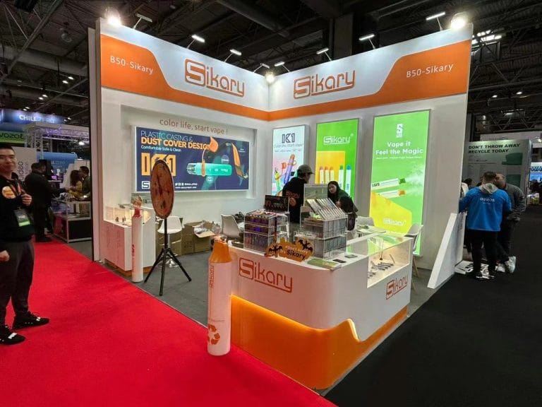 Vaper Expo UK Sikaru Booth live