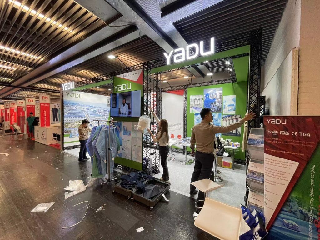 Düsseldorf Medical Exhibition (MEDICA) Yadu Booth on-site