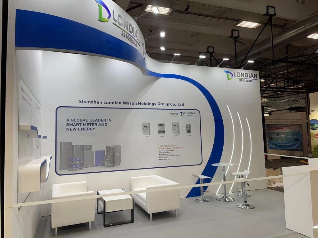 Enlit Europe LongDian Booth on-site