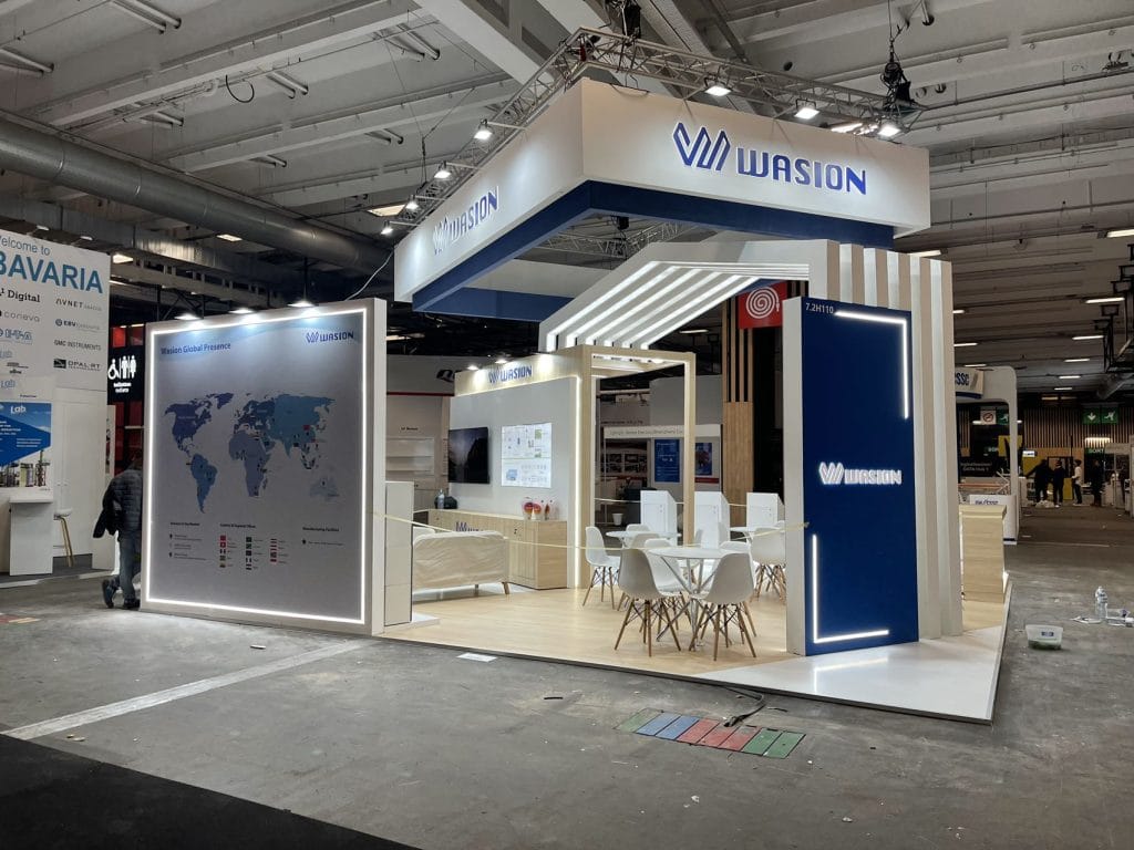 Enlit Europe WASION Booth on-site