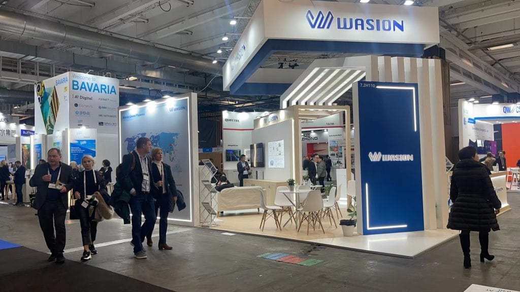 Enlit Europe WASION Booth live