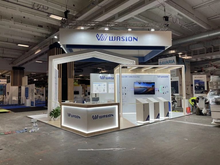 Enlit Europe WASION Booth front