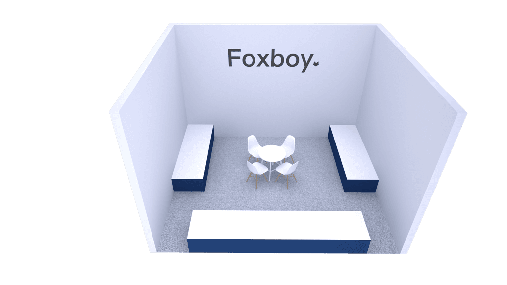 EICMA 2023 Foxboy Booth rendering