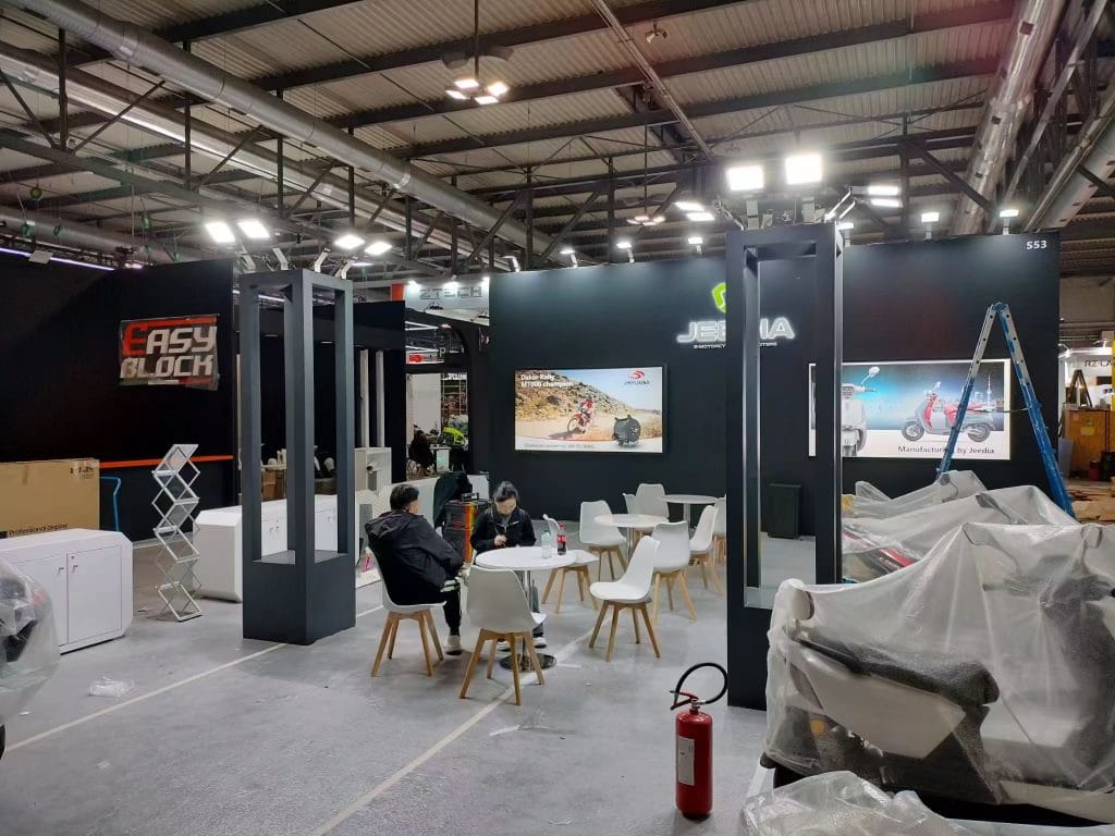 EICMA JEEDIA Booth front