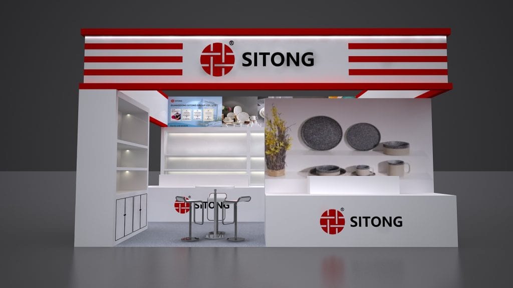 GulfHost SITONG Booth rendering front