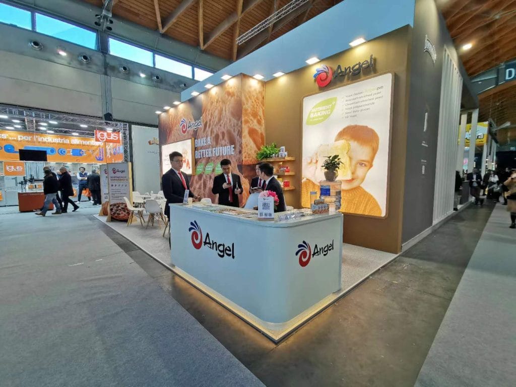 The Dolce World Expo Angel booth right view