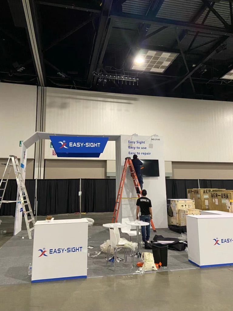 WWETT Show EASY-SIGHT Booth on-site