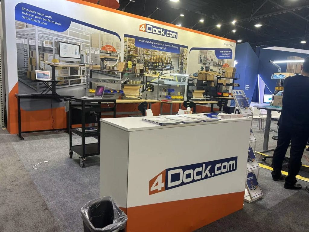 MODEX Show 4dock booth left view