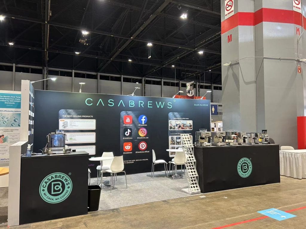 The Inspired Home Show CASABREWS Booth live