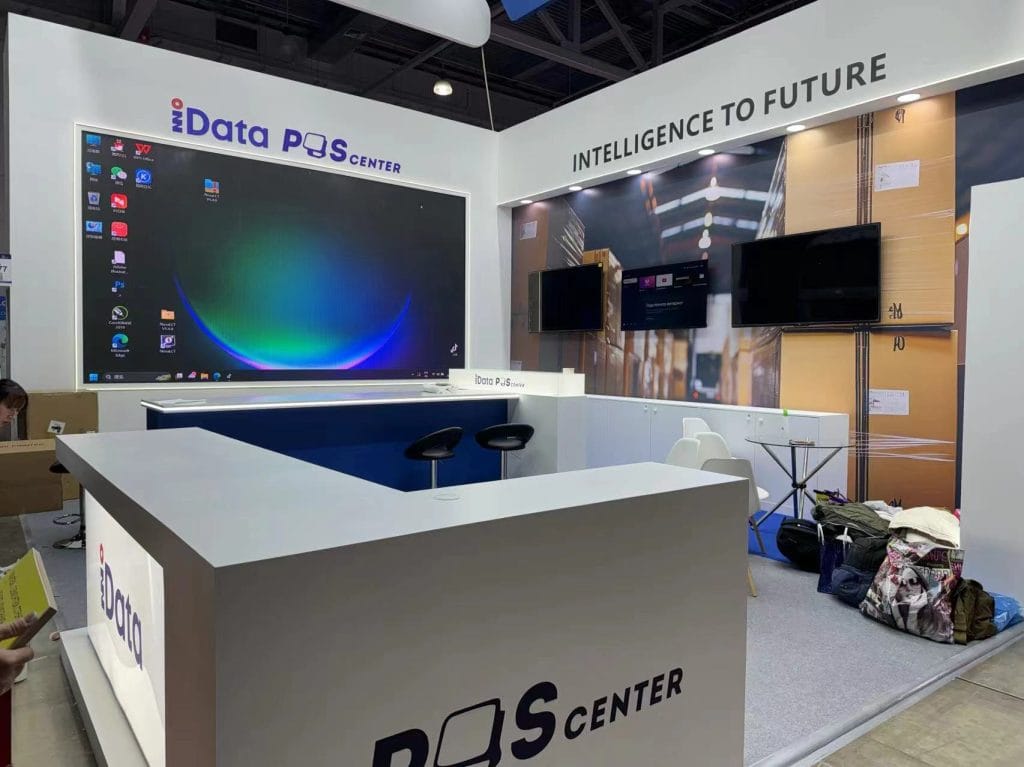 TransRussia International Exhibition IDATA Booth front view